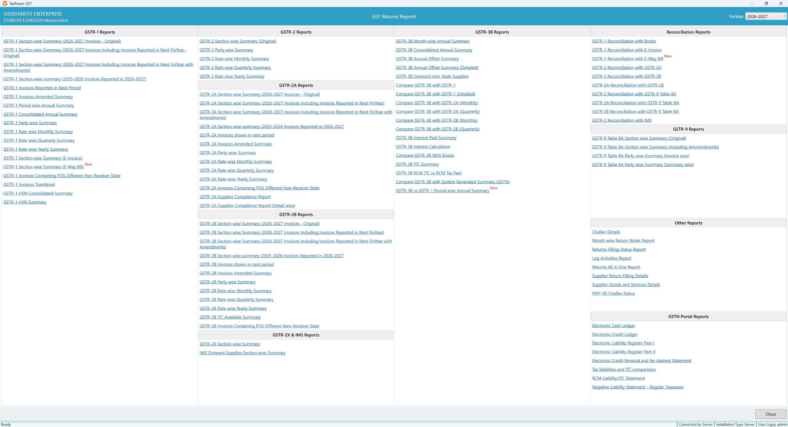 GST software feature preview