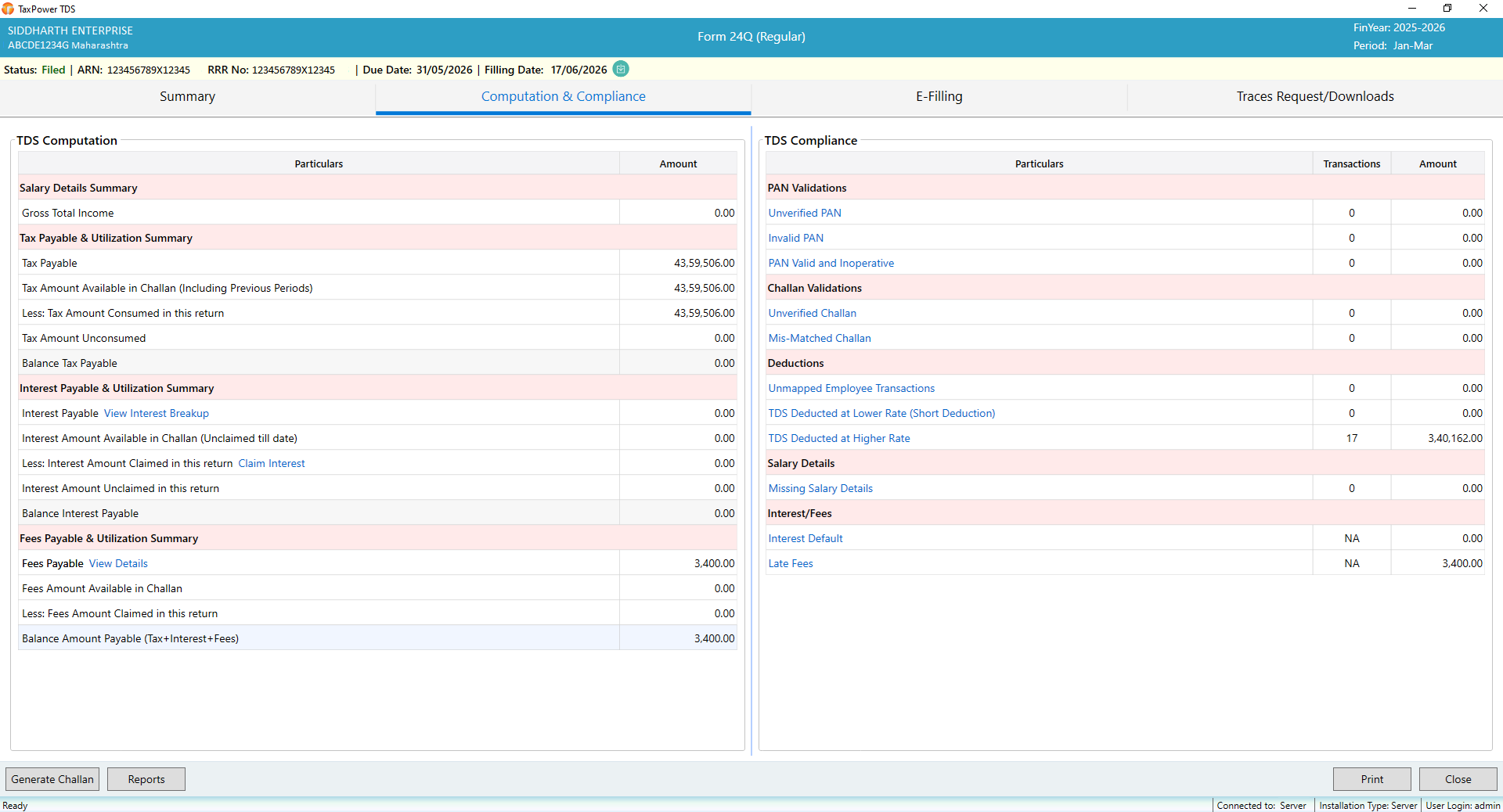 TaxPower TDS Computation & Compliance